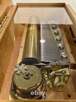 EXC Swiss REUGE 3/72 Music Box Jesu, Joy of Man's Desiring Thuya, FULL VIDEO