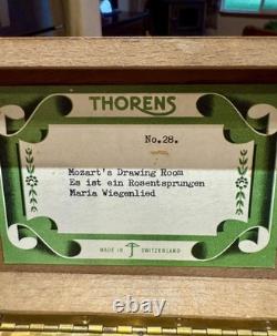 EXC Vintage Swiss Thorens Pre Reuge Music Box 50 Key 3 Songs (Watch The Video) EXC Vintage Swiss Thorens Pre Reuge Music Box 50 Key 3 Songs (Watch The Video)