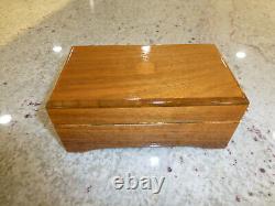 EXC Vintage Swiss Thorens Pre Reuge Music Box 50 Key 3 Songs (Watch The Video)