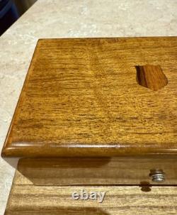 EXC Vintage Swiss Thorens Pre Reuge Music Box 50 Key 3 Songs (Watch The Video)