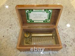 EXC Vintage Swiss Thorens Pre Reuge Music Box 50 Key 3 Songs (Watch The Video)