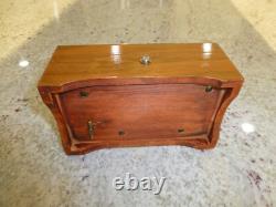 EXC Vintage Swiss Thorens Pre Reuge Music Box 50 Key 3 Songs (Watch The Video)