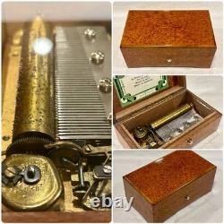 Early/Mid Cen THORENS (pre-Reuge) 4/50 Birdseye Music Box Classics FULL VIDEO