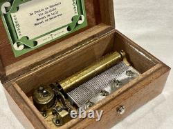 Early/Mid Cen THORENS (pre-Reuge) 4/50 Birdseye Music Box Classics FULL VIDEO