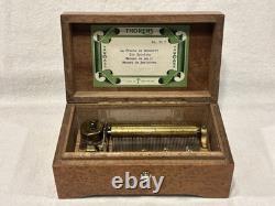 Early/Mid Cen THORENS (pre-Reuge) 4/50 Birdseye Music Box Classics FULL VIDEO