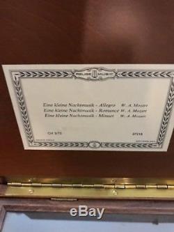 Early Mozarts Limited Edition Double 72 Notes Reuge Music Box