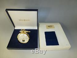 Exc Swiss Reuge Music Box Musical Mechanical Pocket Watch (watch The Video)