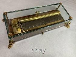 Excellent Condition Reuge Top Class 144 note Mozart 3 Songs Music Box High Quali