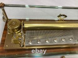 Excellent Condition Reuge Top Class 144 note Mozart 3 Songs Music Box High Quali