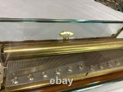 Excellent Condition Reuge Top Class 144 note Mozart 3 Songs Music Box High Quali