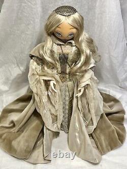 Exquisite XENIS Hand-Painted Doll withREUGE Music Box Winter Fantasy Series VID