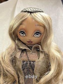 Exquisite XENIS Hand-Painted Doll withREUGE Music Box Winter Fantasy Series VID