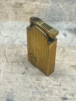 FLAM SONG (LA NATIONALE) Automatic Lighter with Music Box REUGE -1950 SWISS