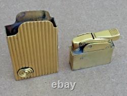 FLAM SONG (LA NATIONALE) Automatic Lighter with Music Box REUGE -1950 SWISS