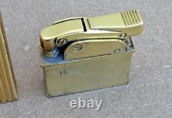 FLAM SONG (LA NATIONALE) Automatic Lighter with Music Box REUGE -1950 SWISS