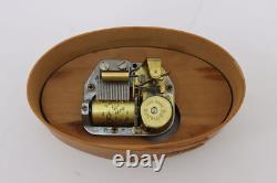 Farmhouse Vintage Cherry Shaker Music Box Simple Gifts Reuge #53652