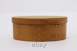 Farmhouse Vintage Cherry Shaker Music Box Simple Gifts Reuge #53652