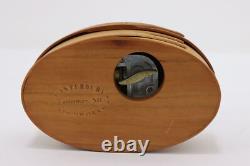 Farmhouse Vintage Cherry Shaker Music Box Simple Gifts Reuge #53652