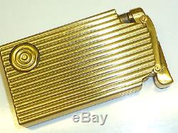 Flam Song (la Nationale) Automatic Lighter With Music Box Reuge -1950 Swiss