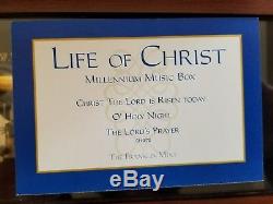 Franklin Mint Vatican Museum The Life of Christ Millennium Reuge Music Box 3/72