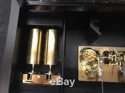 Frederic Chopin Reuge Music Box 50 Notes Interchangeable Cylinders