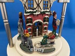 German Christmas Music Box Nativity Pewter Figurines REUGE Romance Germany KUEHN