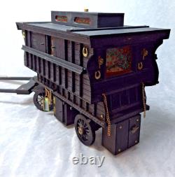 Gypsy Travellers Horse Drawn Hearse Caravan Wagon Reuge Music Box Sound Of Music