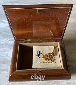 H&g Studios Reuge Swiss Musical Jewelry Box You're My Sunshine With Key