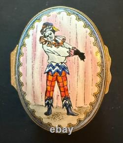 Halcyon Days Enamels Petrushka Reuge Music Box