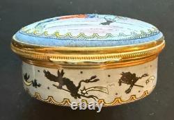 Halcyon Days Enamels Petrushka Reuge Music Box