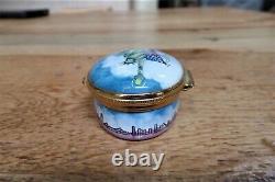 Halcyon Days Enamels Reuge Music Box Designed by Tiffany&Co. Statue of Liberty