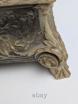 Incolay Stone Le Magnifique Musical Case Reuge Swiss Movement Beethoven