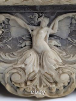 Incolay Stone Le Magnifique Musical Case Reuge Swiss Movement Beethoven