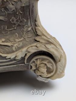 Incolay Stone Le Magnifique Musical Case Reuge Swiss Movement Beethoven