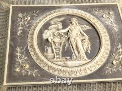 Incolay Stone Le Magnifique Musical Case Reuge Swiss Movement Beethoven