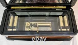 Interchangeable Cylinder Music Box by REUGE of Switzerland. 50 Notes. 5 Tunes
