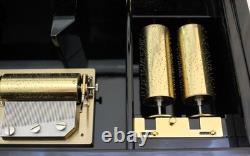 Interchangeable Cylinder Music Box by REUGE of Switzerland. 50 Notes. 5 Tunes