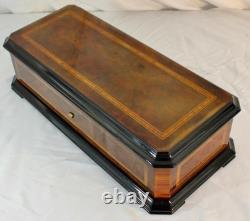 Interchangeable Cylinder Music Box by REUGE of Switzerland. 50 Notes. 5 Tunes