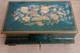 Italian Hand Crafted Natural Wood Reuge Musical Jewelry Box with Key 10.5x6x4