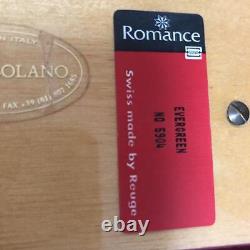 Italian-Made Romanance Swiss-Made Reuge Music box Jewelry Box 15x11.5x6.5cm