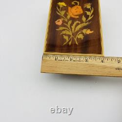 Italian Reuge Music Box Plays 1 Song My Lady Greensleeves