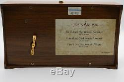 Jobin of Switzerland Music Box Spieluhr 3 Melodien von W. A. Mozart 50 notes