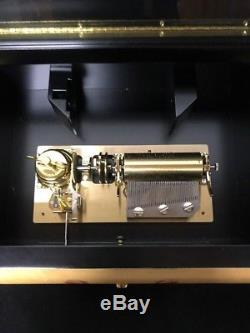 Johann Strauss Reuge Music Box 50 Notes Interchangeable Cylinders