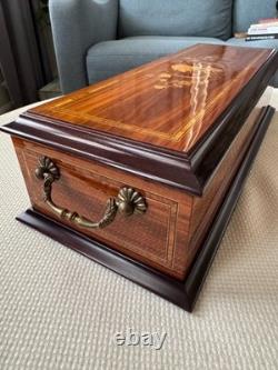 Johann Strauss Waltzes Five Cylinder Interchangeable Inlaid Music Box Ltd Ed