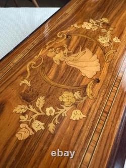 Johann Strauss Waltzes Five Cylinder Interchangeable Inlaid Music Box Ltd Ed