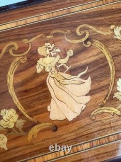 Johann Strauss Waltzes Five Cylinder Interchangeable Inlaid Music Box Ltd Ed