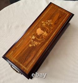 Johann Strauss Waltzes Five Cylinder Interchangeable Inlaid Music Box Ltd Ed