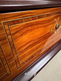 Johann Strauss Waltzes Five Cylinder Interchangeable Inlaid Music Box Ltd Ed