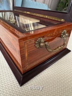 Johann Strauss Waltzes Five Cylinder Interchangeable Inlaid Music Box Ltd Ed