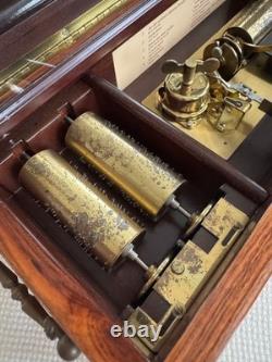 Johann Strauss Waltzes Five Cylinder Interchangeable Inlaid Music Box Ltd Ed